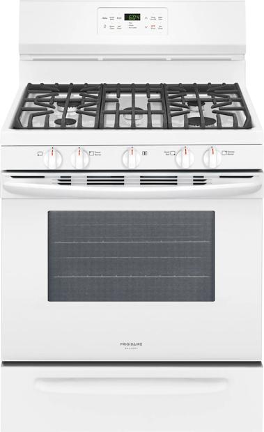 Cuisinière au gaz de 30 po Blanc-FGGF3036TW