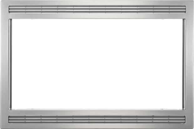 Grey/Stainless 27" Microwave Trim Kit Stainless Steel-MWTKP27KF