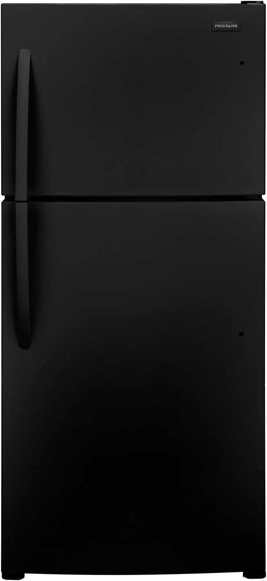 20 Cu. Ft. Garage Ready Top Freezer Refrigerator Black-FFHT2022AB