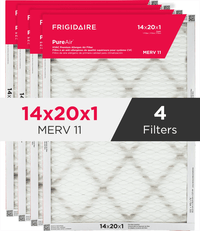 PureAir® 14" x 20" x 1" MERV 11 Premium Allergen Air Filter - 4 Pack