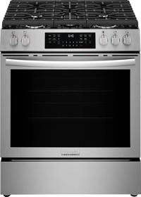30" Gas Range with No Preheat + Air Fry