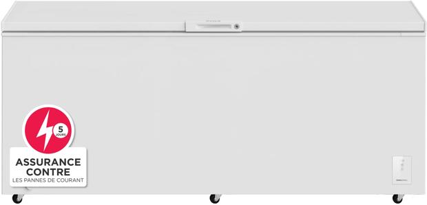 Congélateur horizontal prêt pour le garage de 25 pi³ Blanc-FFCL2562AW