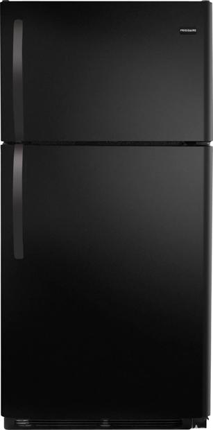 15 Cu. Ft. Top Freezer Refrigerator Black-FFHT1513LB