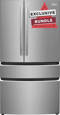 22 Cu. Ft. Counter-Depth 4-Door French Door Refrigerator with Free Additional Filter Kit