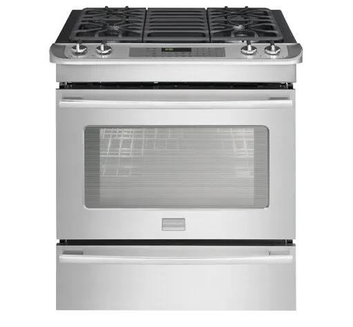 30" Slide-In Gas Range Stainless Steel-CPGS3085KF