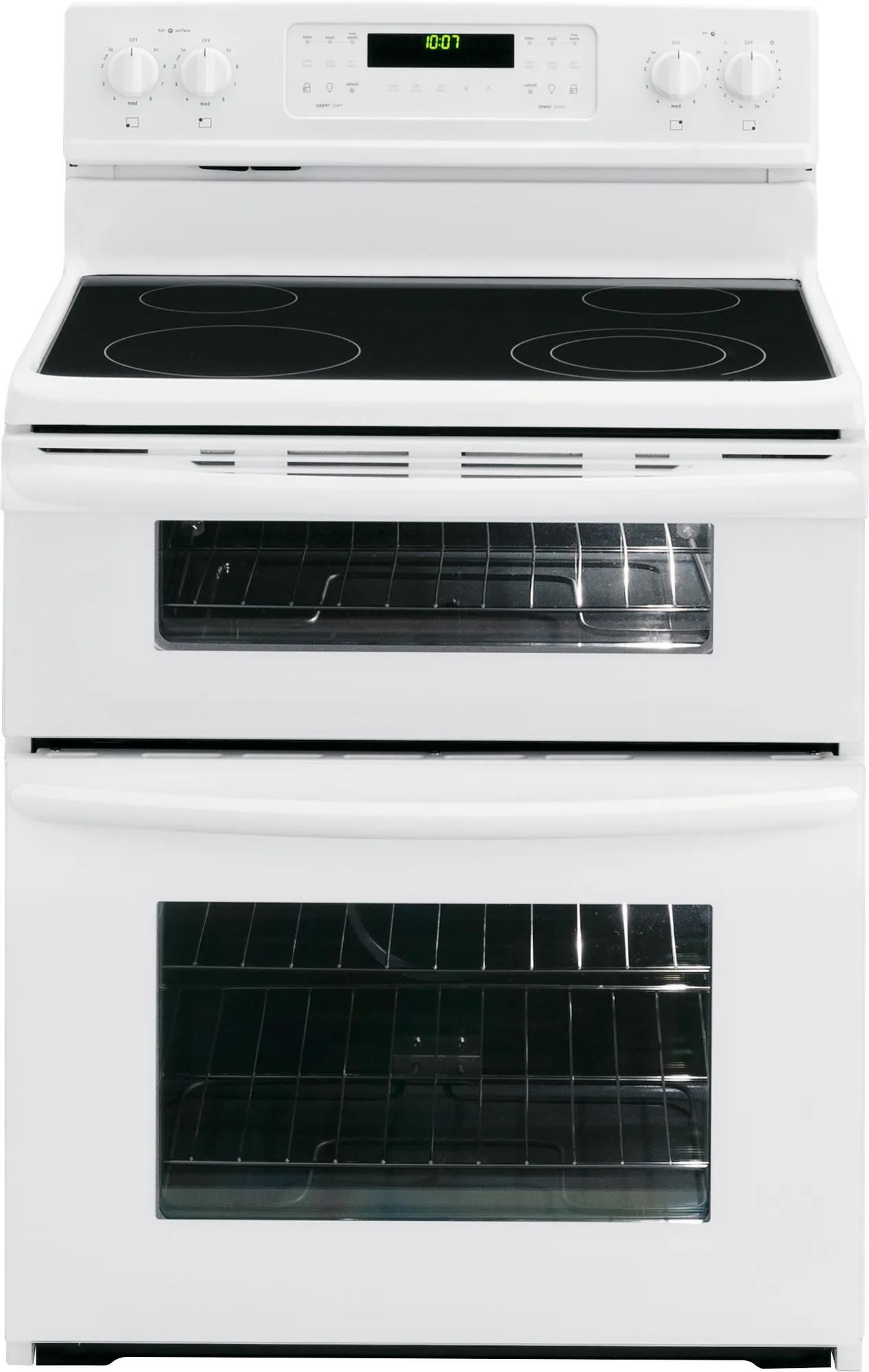 30" Freestanding Electric Double Oven Range