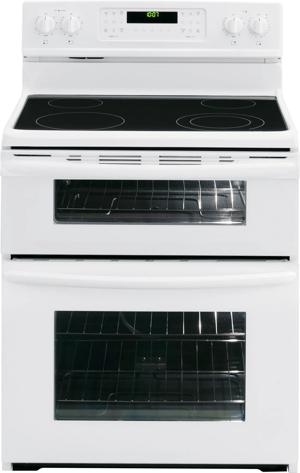 30" Freestanding Electric Double Oven Range