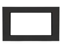 30" Black Stainless Steel Microwave Trim Kit