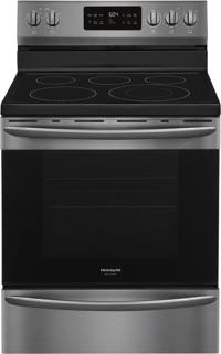 30" Freestanding Electric Range with Steam Clean