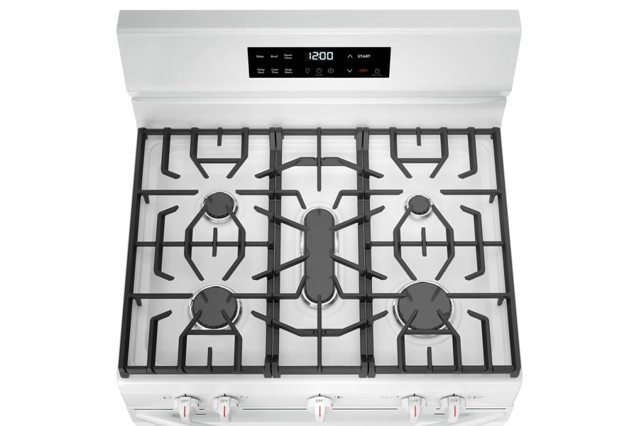 Five Burner Cooktop