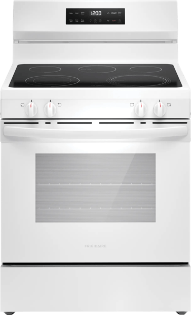30" Electric Range with the EvenTemp® White-FCRE306CAW