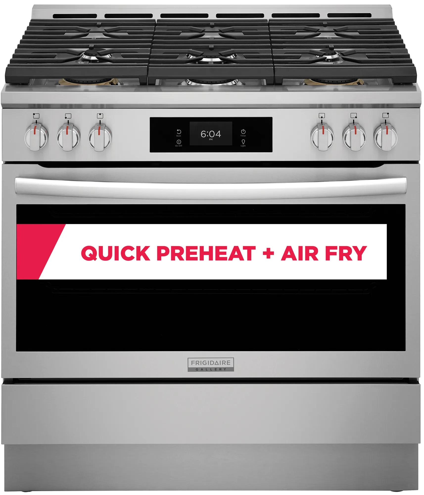 36" Gas Range with Air Fry