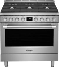 36" Dual-Fuel Freestanding Range