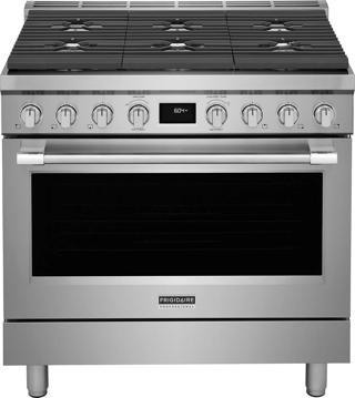 36" Dual-Fuel Freestanding Range