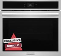 30" Single Electric Wall Oven with Stone-Baked Pizza, Includes Free Air Fry Tray