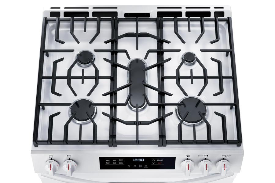 Five Burner Cooktop