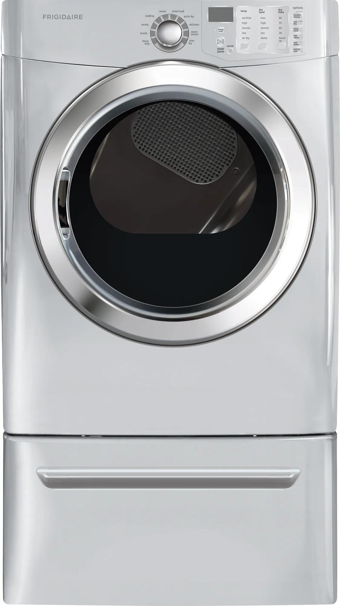 7.0 Cu.Ft Electric Dryer featuring Ready Steam