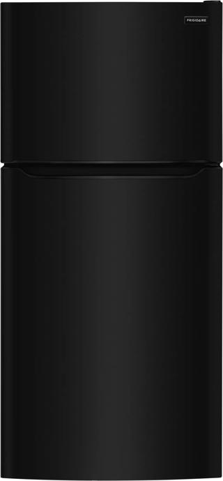 18 Cu. Ft. Garage Ready Top Freezer Refrigerator — Black (FFHT1835VB)