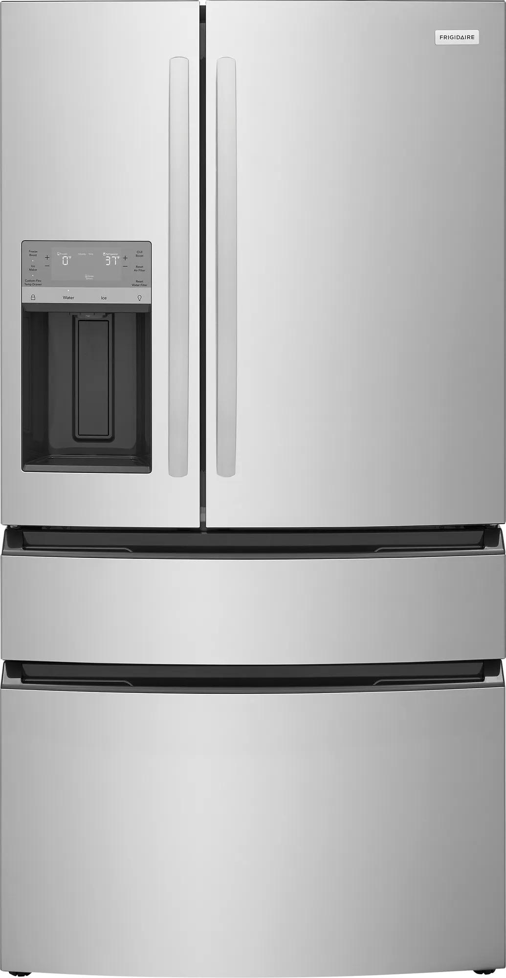 26 Cu. Ft. Standard-Depth 4-Door French Door Refrigerator