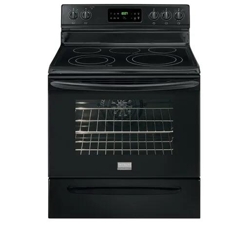 30" Freestanding Electric Range Black-CGEF3032MB