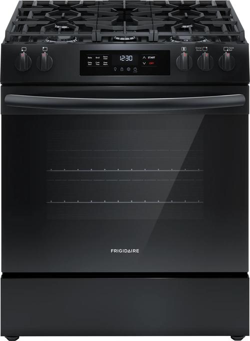 30" Gas Range with Steam Clean