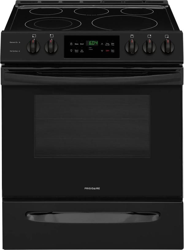 30" Front Control Freestanding Electric Range