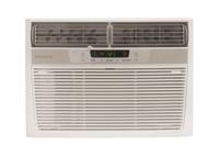 8,000 BTU Window-Mounted Room Air Conditioner with Supplemental Heat
