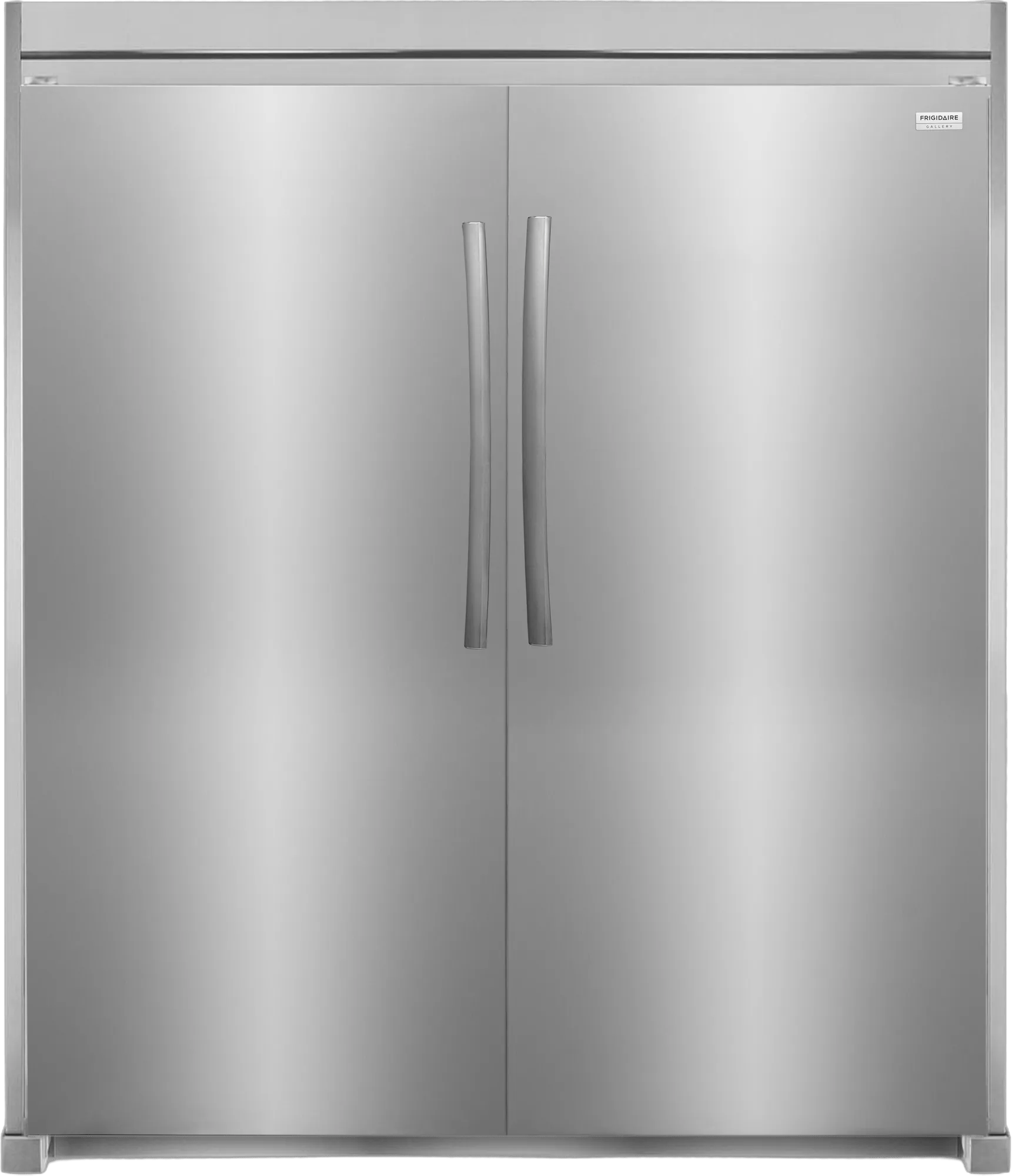 Stainless Side-by-Side Column Refrigerator & Freezer with 79" Flat Trim Kit