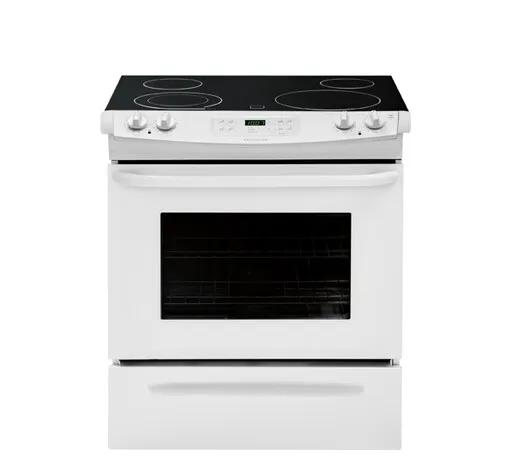 30" Slide-In Electric Range White-CFES3025PW