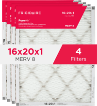 PureAir®  16" x 20" x 1" MERV 8 Allergen Air Filter - 4 Pack 