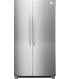 Frigidaire Réfrigérateur côte à côte de 36 pouces à profondeur standard de 26 pi³  