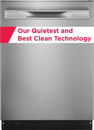 24" Stainless Steel Tub Dishwasher with CleanBoost® and Adaptive Quick Wash