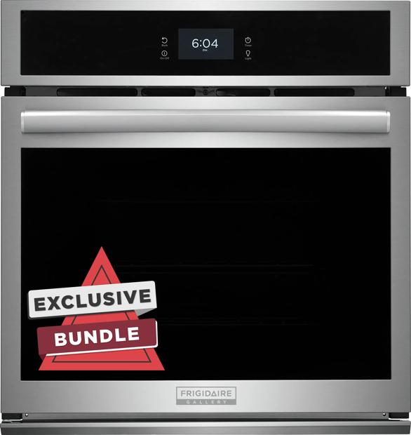 27" Single Electric Wall Oven with Total Convection, Includes Free Air Fry Tray - GCWS2767AF-A1