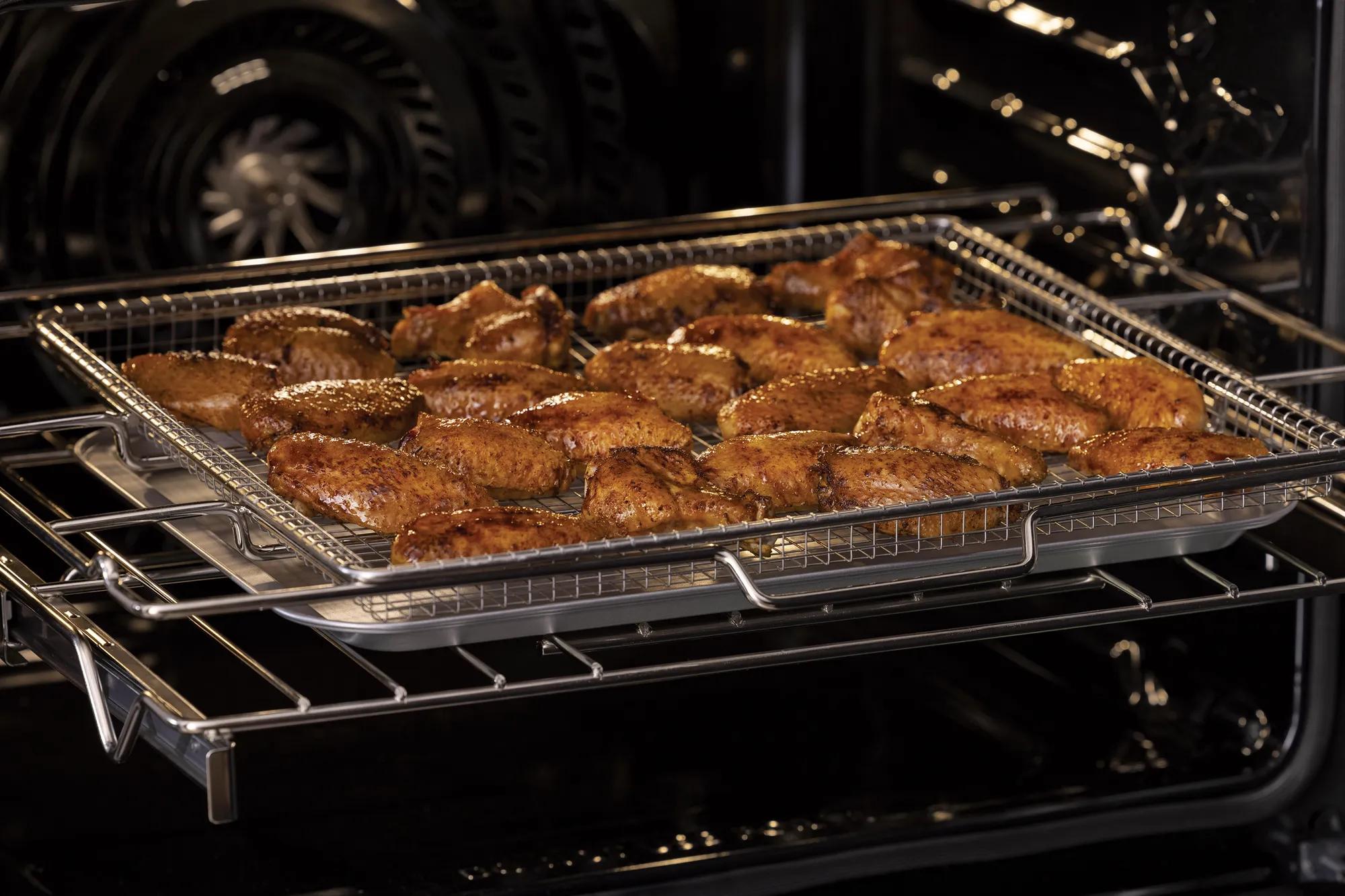 30" Gas Range with No Preheat + Air Fry