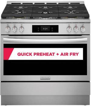 36" Dual-Fuel Range with Air Fry