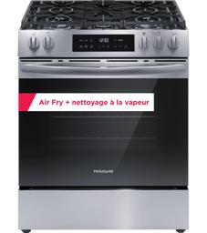 Frigidaire Cuisinière à gaz 30 po à commande frontale avec un système de friture à air chaud