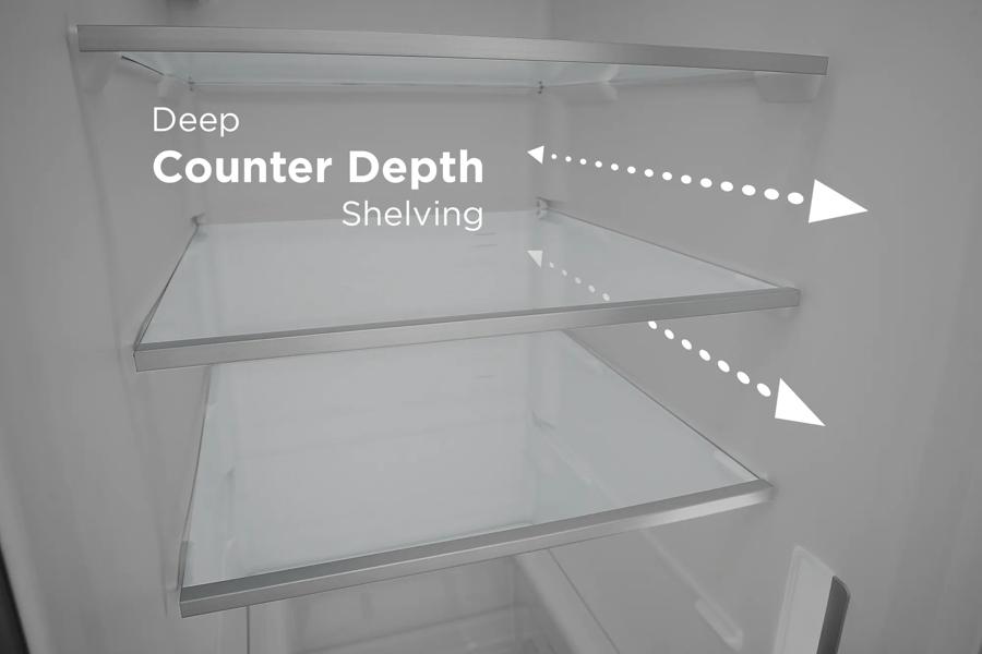 Deep Full-Depth Shelving