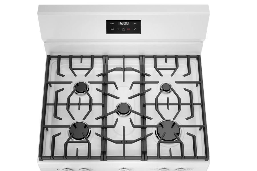 Five Burner Cooktop