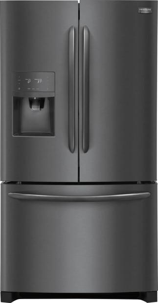 21.9 Cu. Ft. Counter-Depth French Door Refrigerator Black Stainless Steel-FGHF2367TD
