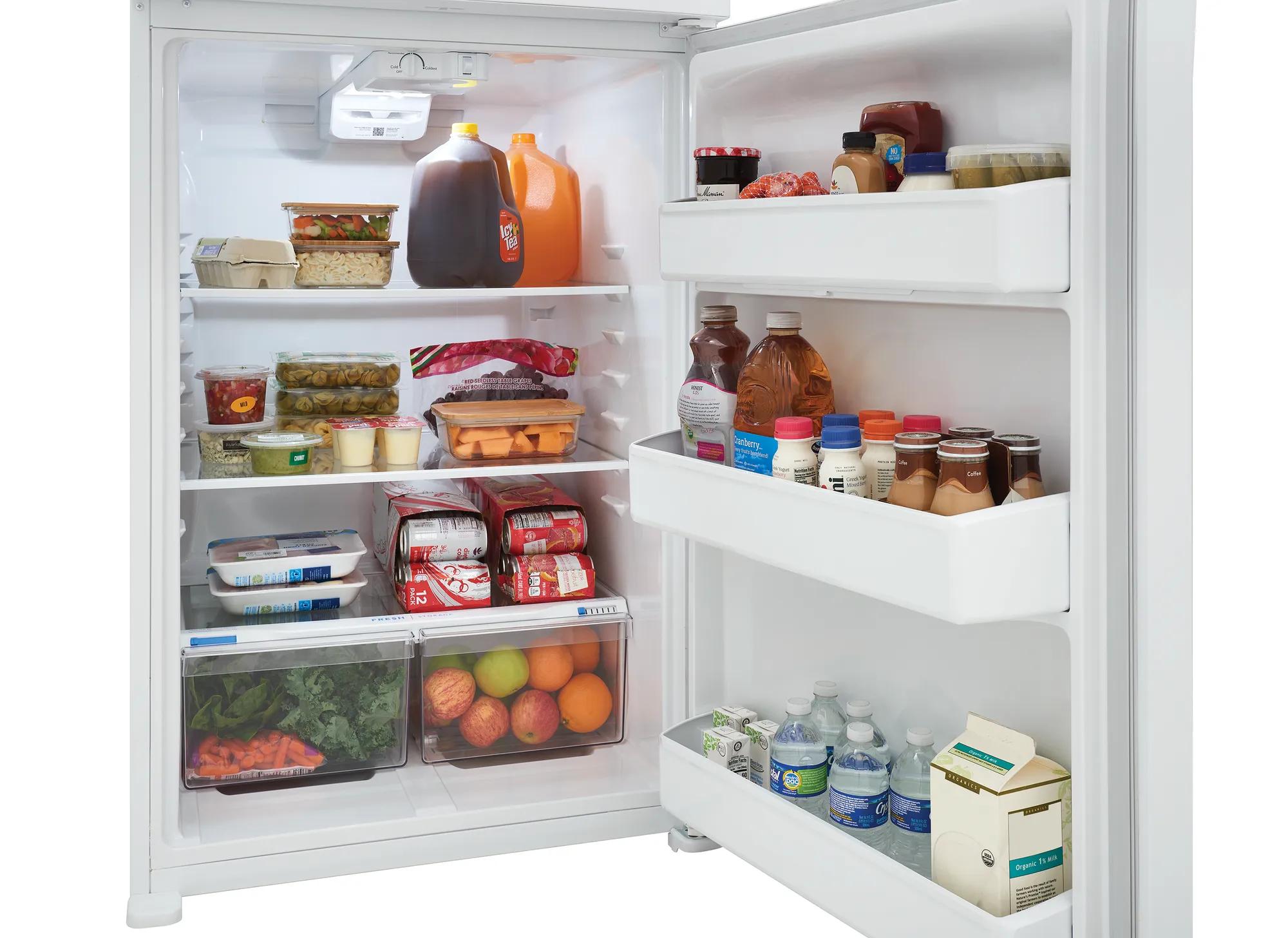 20 Cu. Ft. Garage Ready Top Freezer Refrigerator White-FFHT2022AW