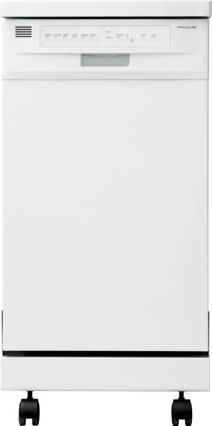 18" Portable Dishwasher White-FFPD1821MW