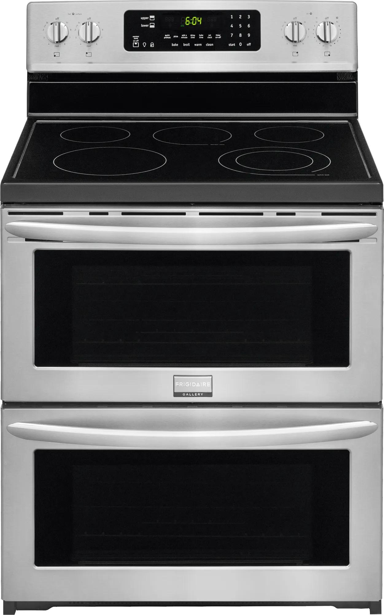 30" Freestanding Electric Double Oven Range