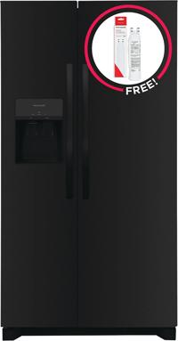 26 Cu. Ft. 36” Standard-Depth Side-by-Side Refrigerator with Free Additional Water and Ice Filter