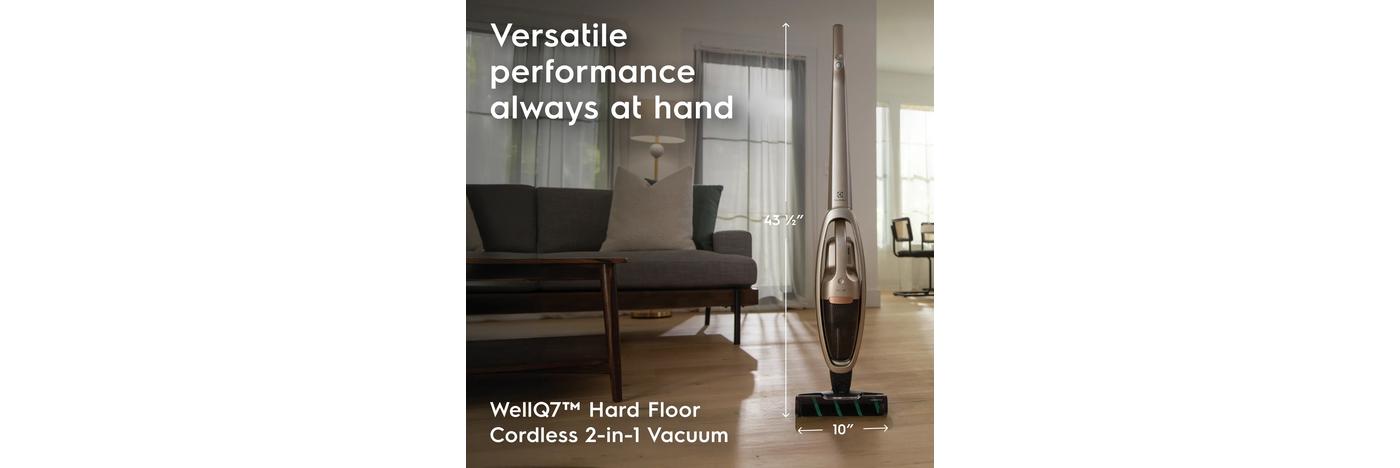 ウクウク WellQ7™ Hard Floor Vacuum EHVS35H2AQ ElectroluxNA