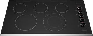 36" Electric Cooktop — Stainless Steel