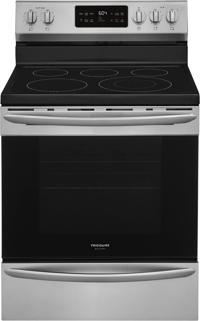 30" Freestanding Electric Range with Steam Clean