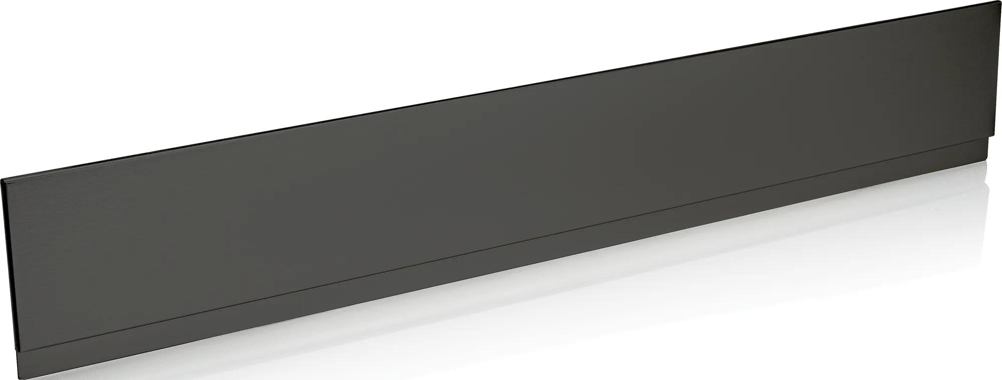 Front Control Range Black Stainless Steel Universal Backguard