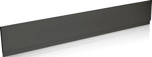 Front Control Range Black Stainless Steel Universal Backguard