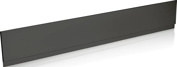 Front Control Range Black Stainless Steel Universal Backguard - 11NBBKGDDS