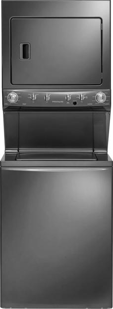 Electric Washer/Dryer High Efficiency Laundry Center Classic Slate-FFLE40C3QT